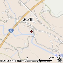 和歌山県新宮市木ノ川622周辺の地図