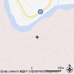 和歌山県田辺市古屋周辺の地図