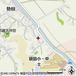 福岡県飯塚市勢田698周辺の地図