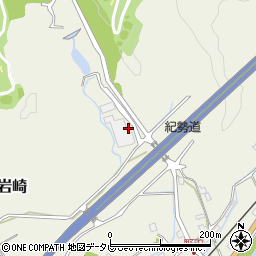 和歌山県西牟婁郡上富田町岩崎245周辺の地図