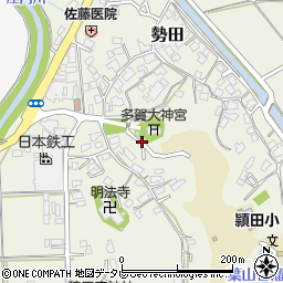福岡県飯塚市勢田748周辺の地図