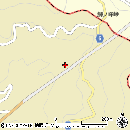 郷ノ峰トンネル周辺の地図