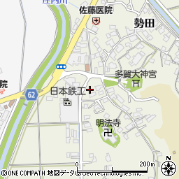 福岡県飯塚市勢田1204周辺の地図