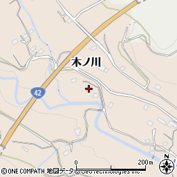 和歌山県新宮市木ノ川623周辺の地図