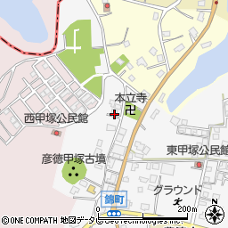 福岡県京都郡みやこ町豊津690周辺の地図