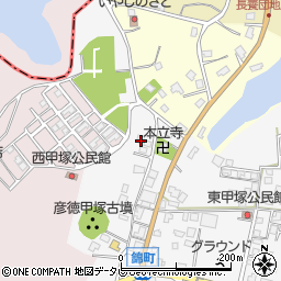 福岡県京都郡みやこ町豊津703周辺の地図