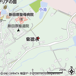 福岡県行橋市東徳永周辺の地図