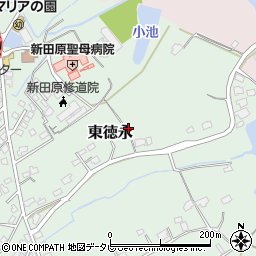 福岡県行橋市東徳永周辺の地図