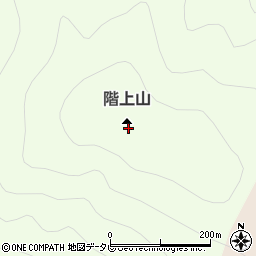 階上山周辺の地図