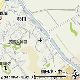 福岡県飯塚市勢田767周辺の地図