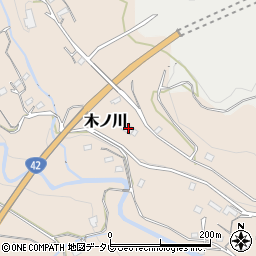 和歌山県新宮市木ノ川657周辺の地図