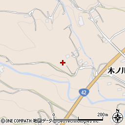 和歌山県新宮市木ノ川738周辺の地図