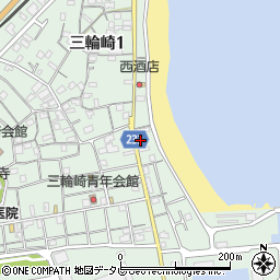 山本理容店周辺の地図