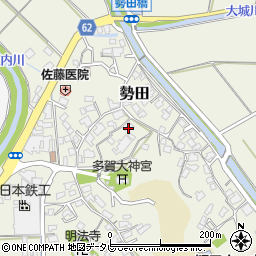 福岡県飯塚市勢田741周辺の地図