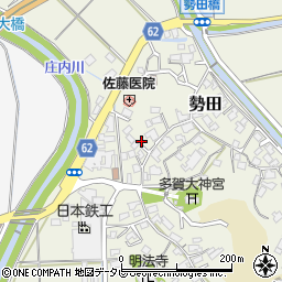 福岡県飯塚市勢田730周辺の地図