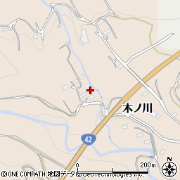 和歌山県新宮市木ノ川721周辺の地図