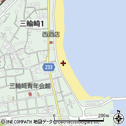 和歌山県新宮市三輪崎1丁目14周辺の地図