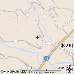 和歌山県新宮市木ノ川745周辺の地図