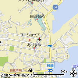和歌山県西牟婁郡白浜町1060-3周辺の地図