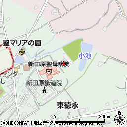 カトリック新田原教会周辺の地図