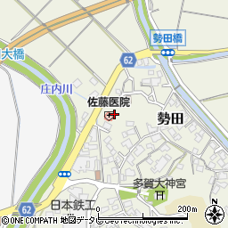 福岡県飯塚市勢田1287周辺の地図