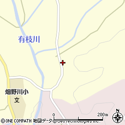 愛媛県上浮穴郡久万高原町上畑野川甲-556周辺の地図