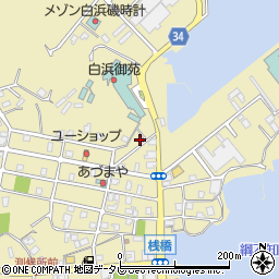 和歌山県西牟婁郡白浜町1060-8周辺の地図