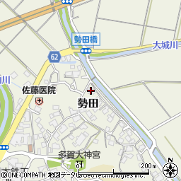 福岡県飯塚市勢田719周辺の地図