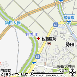福岡県飯塚市勢田1278-1周辺の地図
