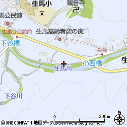 和歌山県西牟婁郡上富田町生馬2009周辺の地図
