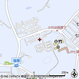 福岡県鞍手郡小竹町勝野2746-28周辺の地図