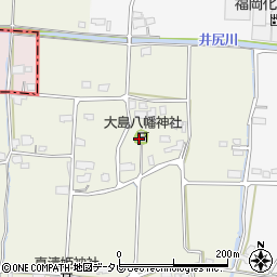 大島八幡神社周辺の地図