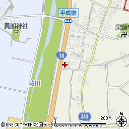 奥村醤油醸造場周辺の地図