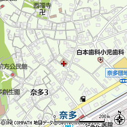 福岡市立奈多公民館周辺の地図