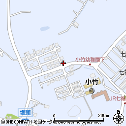 福岡県鞍手郡小竹町勝野2746-22周辺の地図