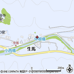 和歌山県西牟婁郡上富田町生馬2069周辺の地図