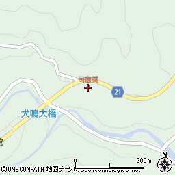 司書橋周辺の地図