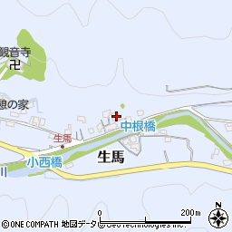 和歌山県西牟婁郡上富田町生馬2064周辺の地図