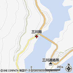 三川郵便局 ＡＴＭ周辺の地図