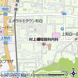 萩原福岡営業所周辺の地図