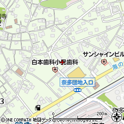 福岡県福岡市東区奈多周辺の地図