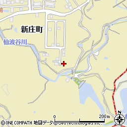 和歌山県田辺市新庄町3442-74周辺の地図