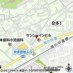 たぼ田周辺の地図