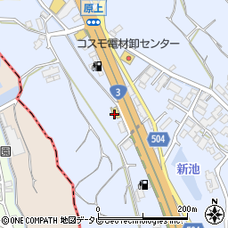 餃子の王将新宮店周辺の地図