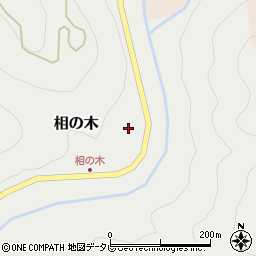 愛媛県上浮穴郡久万高原町相の木458周辺の地図