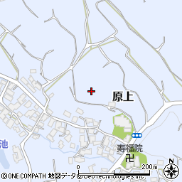 福岡県糟屋郡新宮町原上周辺の地図