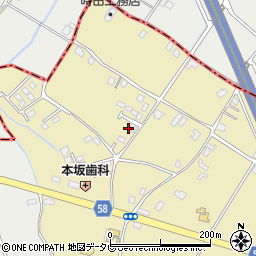 福岡県京都郡みやこ町国作582-9周辺の地図