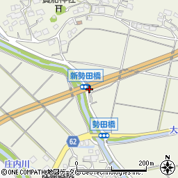 新勢田橋周辺の地図