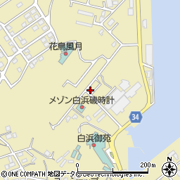 和歌山県西牟婁郡白浜町3750-73周辺の地図