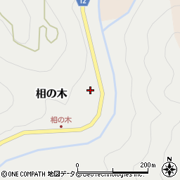 愛媛県上浮穴郡久万高原町相の木482周辺の地図